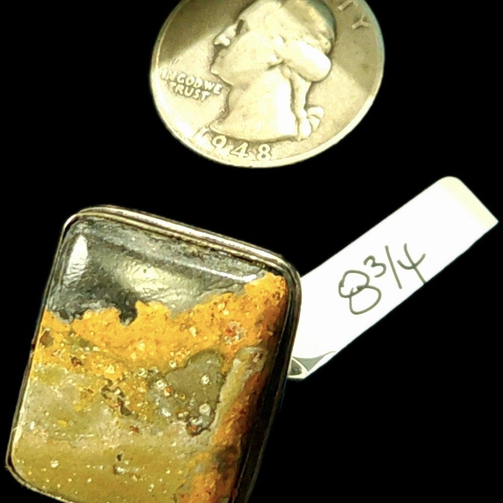 Rectangular Stone Ring with Vibrant Hues - image 6